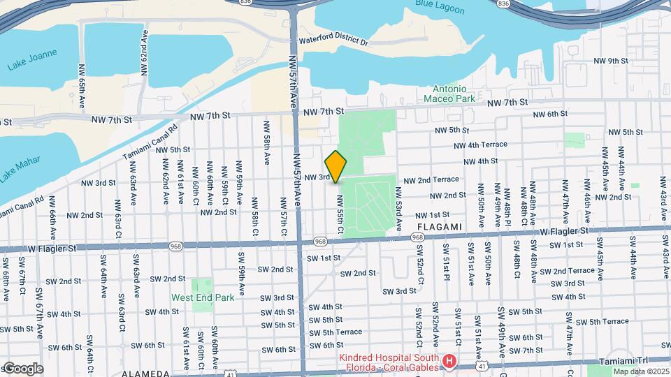 250 NW 55th Ct Map and Location Details