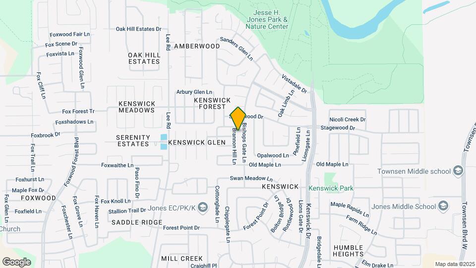21030 Brannon Hill Ln Map and Location Details
