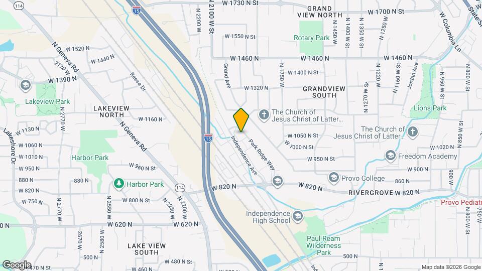 1778 W 1060 N St Map and Location Details