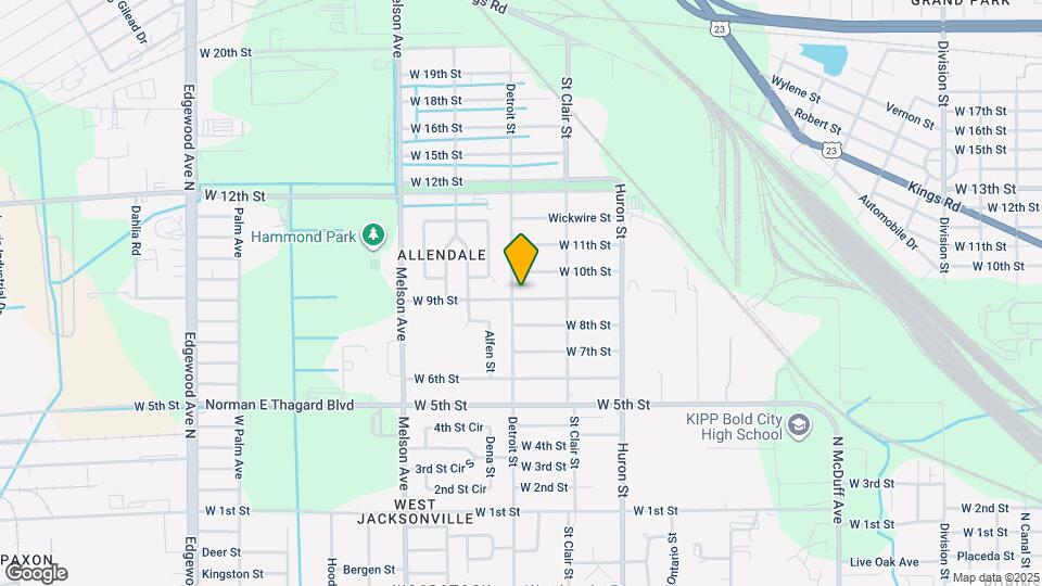 2953 W 9th St Map and Location Details