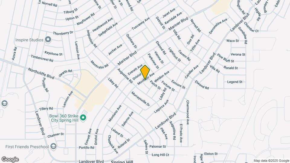 11337 Pelham St Map and Location Details