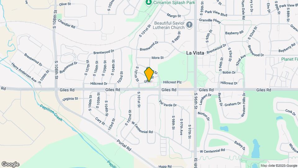 10011 S 100th Cir Map and Location Details