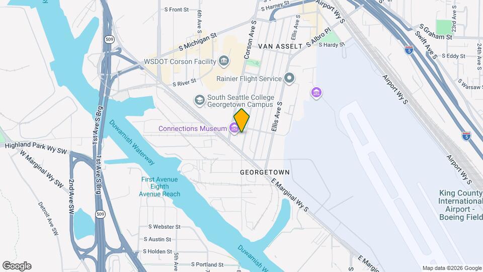 6917 Carleton Ave S Map and Location Details