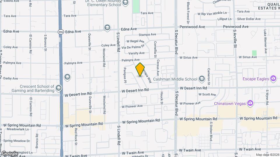 3225 Mountain Spring Rd Map and Location Details