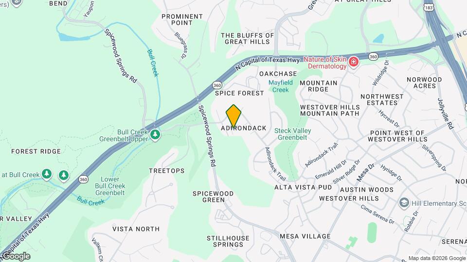 8546 Adirondack Trail Map and Location Details