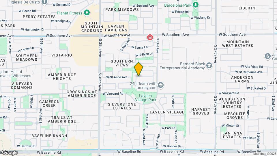 3219 W Saint Anne Ave Map and Location Details