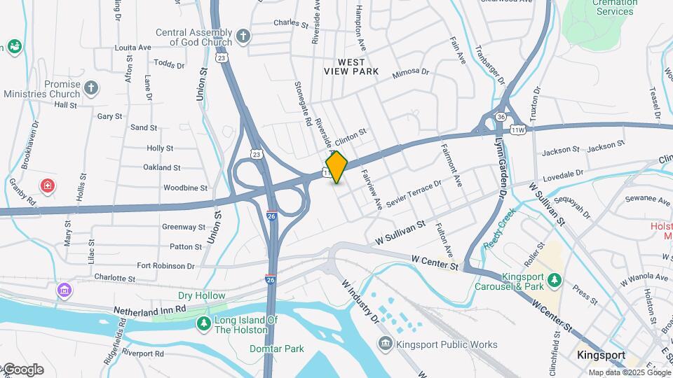 717 Plantation Rd Map and Location Details