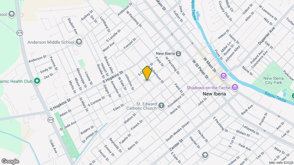 713 St Jude Ave Mapa y Detalles de la Ubicación