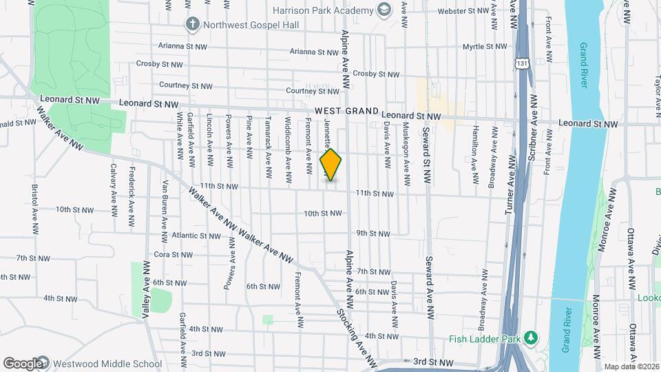 1004 Jennette Ave NW Map and Location Details