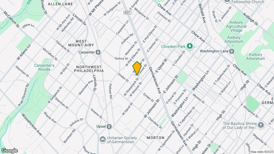 63 W Sharpnack St Mapa y Detalles de la Ubicación