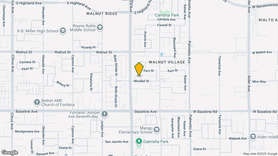 7072 Newport Ave Mapa y Detalles de la Ubicación