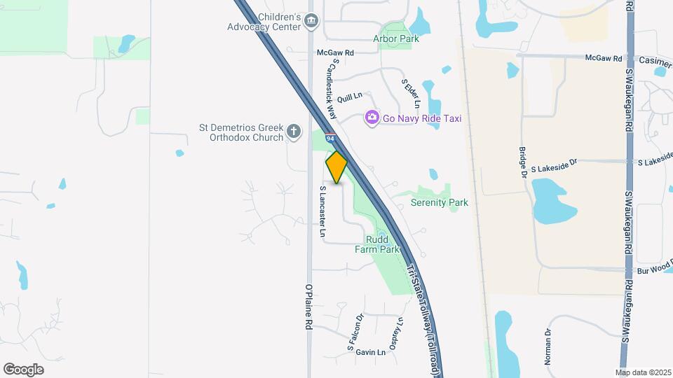 1534 S Falcon Dr Map and Location Details