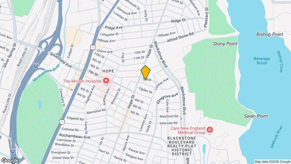 24 Methyl St, Unit 2nd floor Map and Location Details