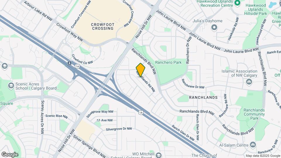 1429 Ranchlands Rd NW Map and Location Details