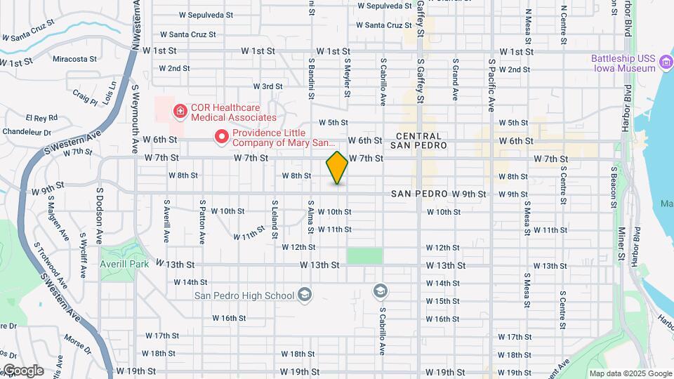 928 W 9th St Mapa y Detalles de la Ubicación