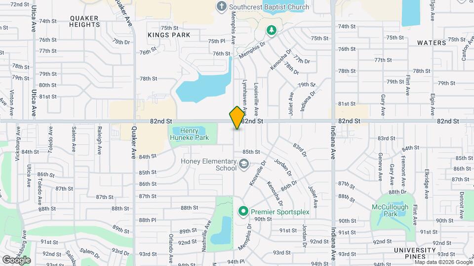 8207 Memphis Ave Map and Location Details