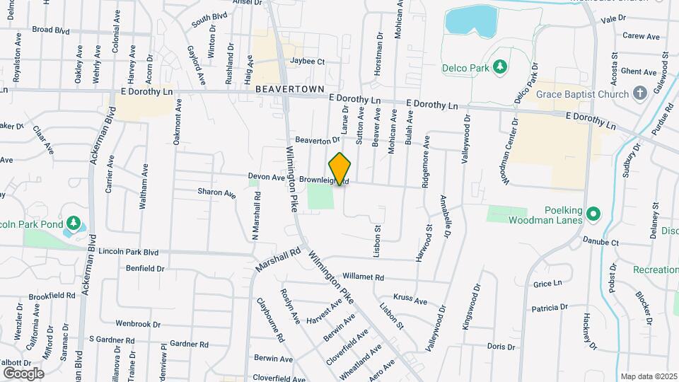 1524 Brownleigh Rd Map and Location Details