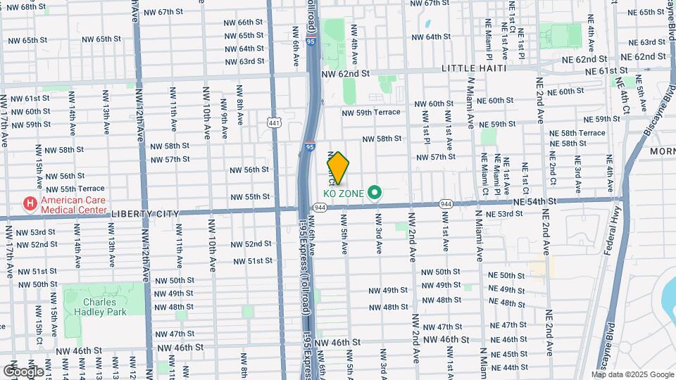 5505 NW 5th Ct Map and Location Details