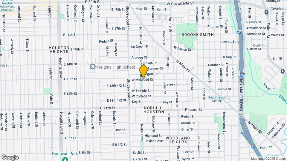 4036 Norhill Blvd Map and Location Details