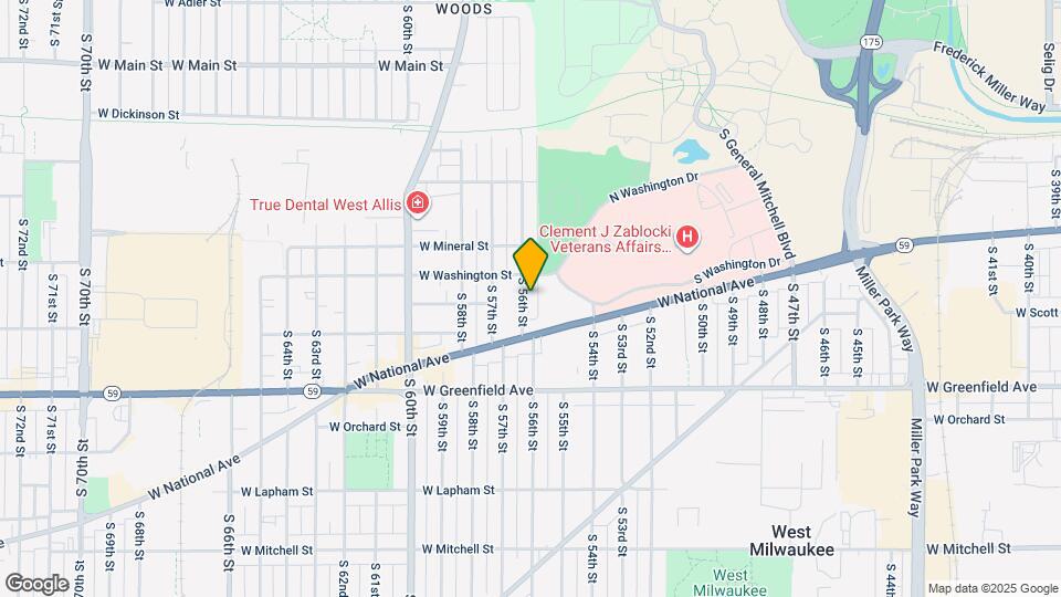 1126 S 56th St Map and Location Details