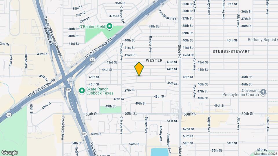 5417 45th St Map and Location Details