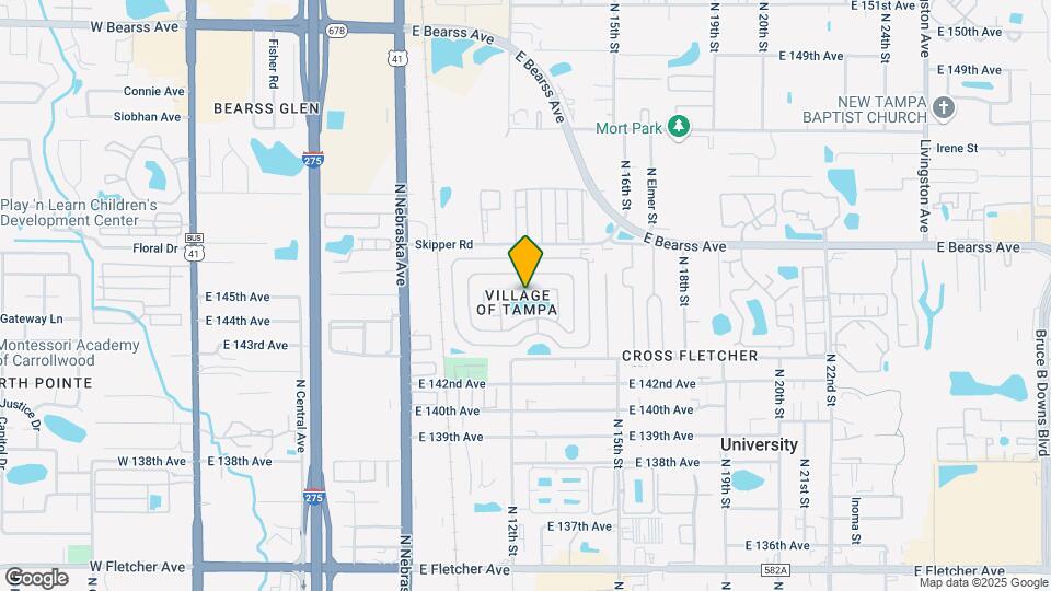 Village of Tampa Mapa y Detalles de la Ubicación