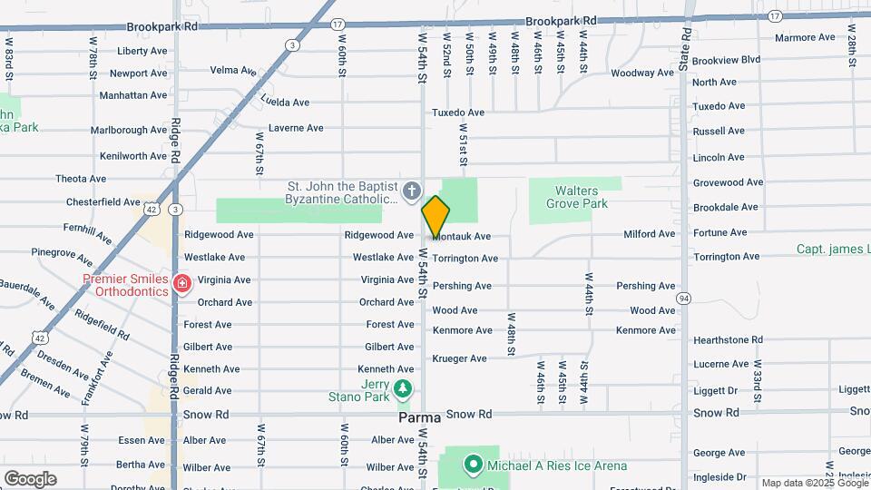 5535 W 54th St Map and Location Details