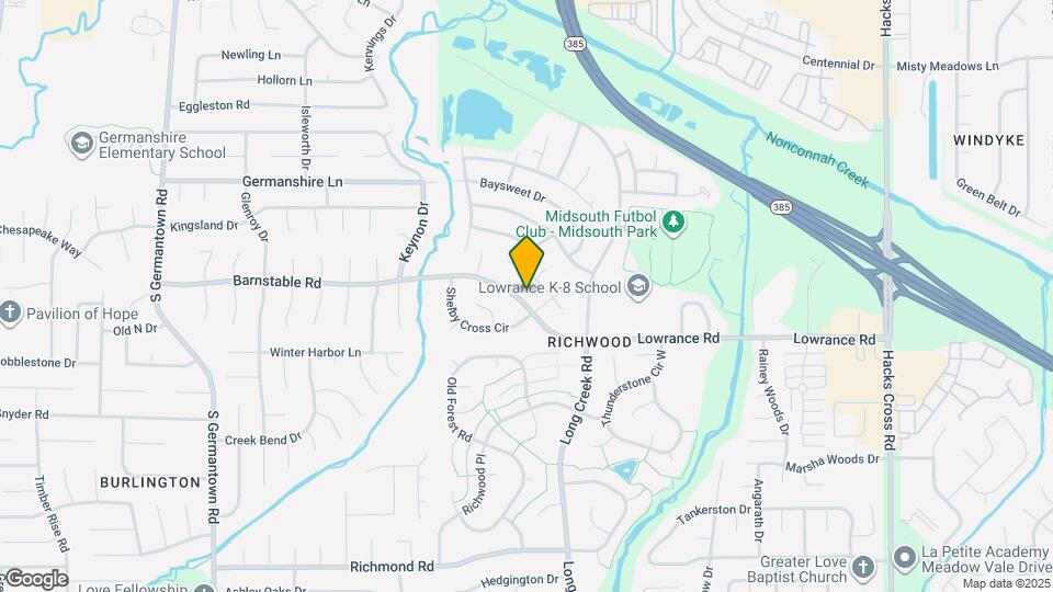 7600 Lowrance Rd Map and Location Details