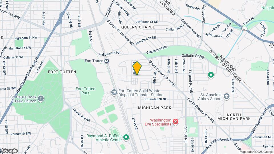 639 Emerson St NE Map and Location Details