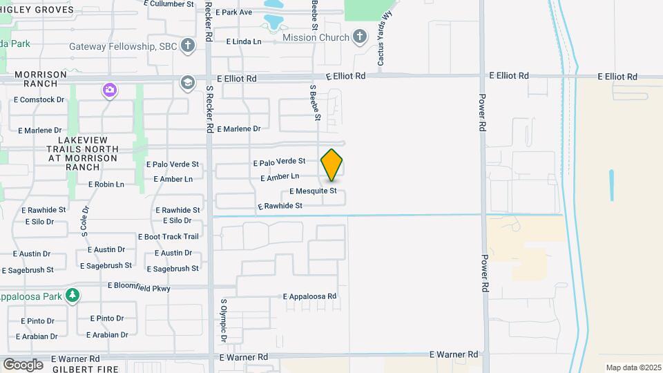 4350 E Mesquite St Map and Location Details