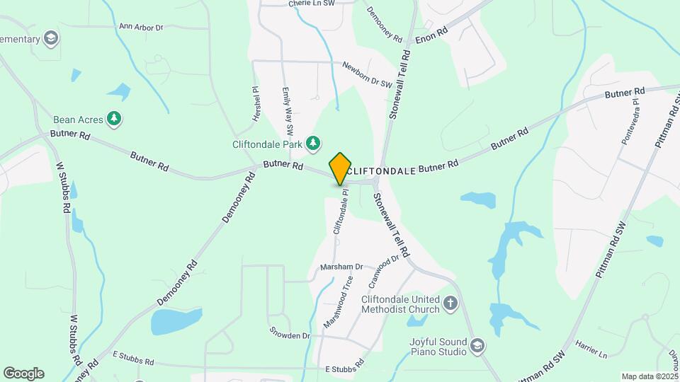 4590 Butner Rd Mapa y Detalles de la Ubicación