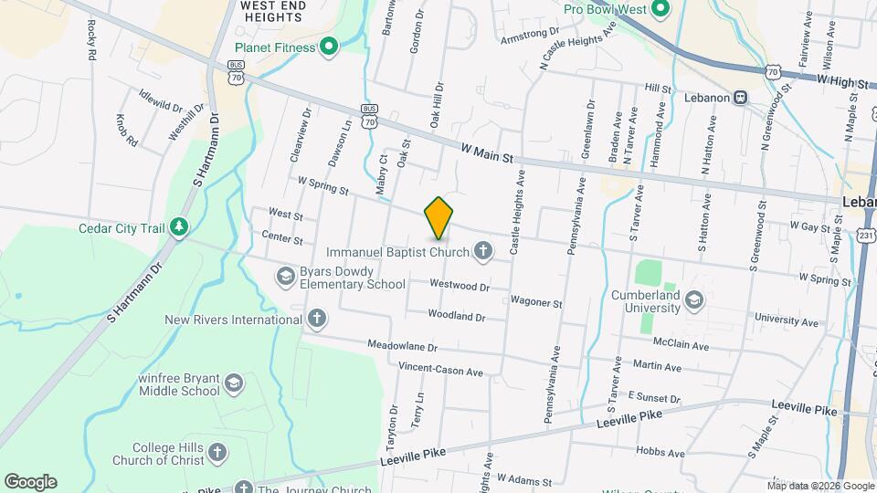 803 Wildwood Ave Map and Location Details