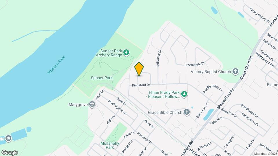 1844 Battlefield Dr Map and Location Details