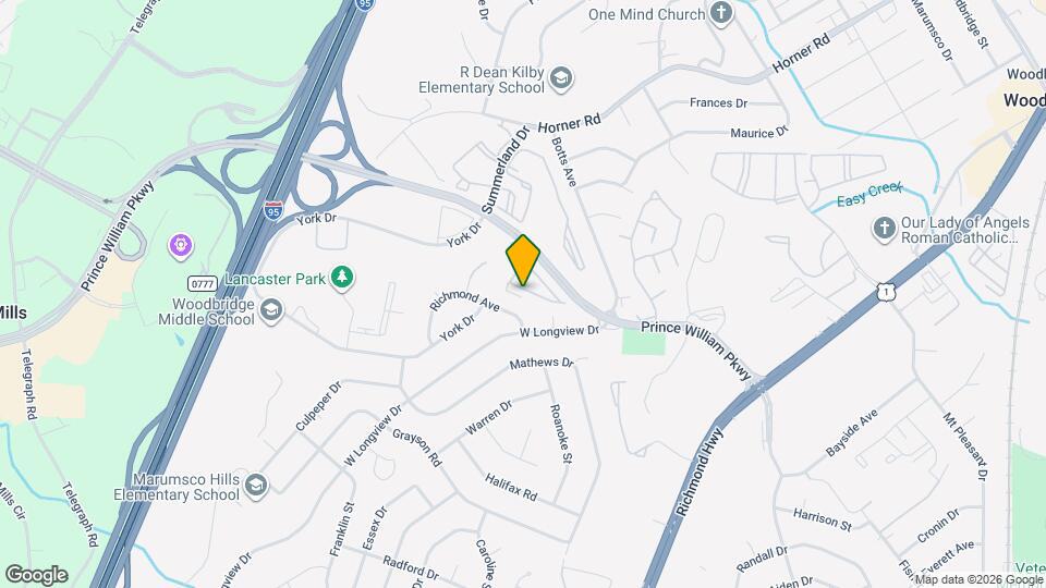 13947 Hollow Wind Way Map and Location Details