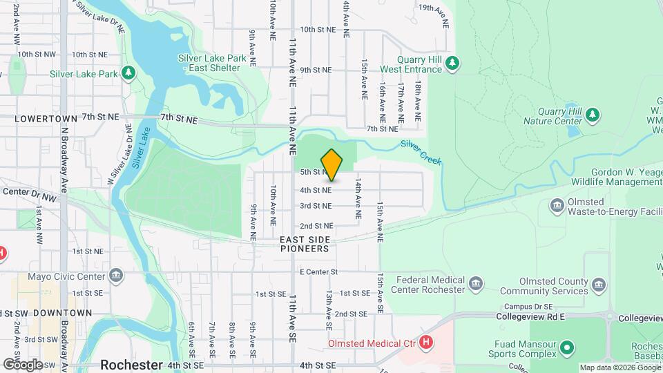 1305 4th St NE Map and Location Details