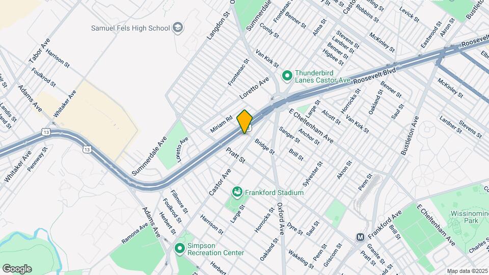 5261 E Roosevelt Blvd Map and Location Details