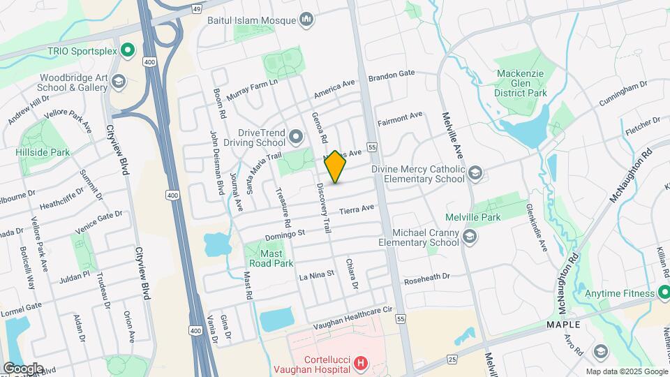 168 Sail Crescent Map and Location Details