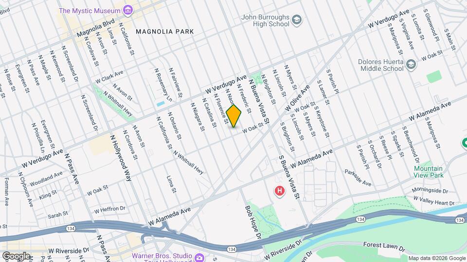 206 N Florence St, Unit 206 Map and Location Details