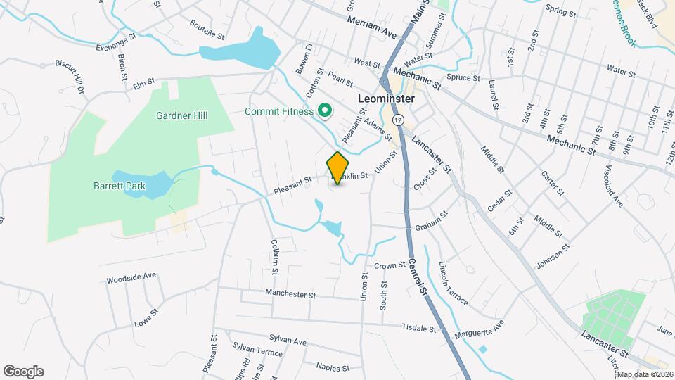 46 Franklin St Map and Location Details