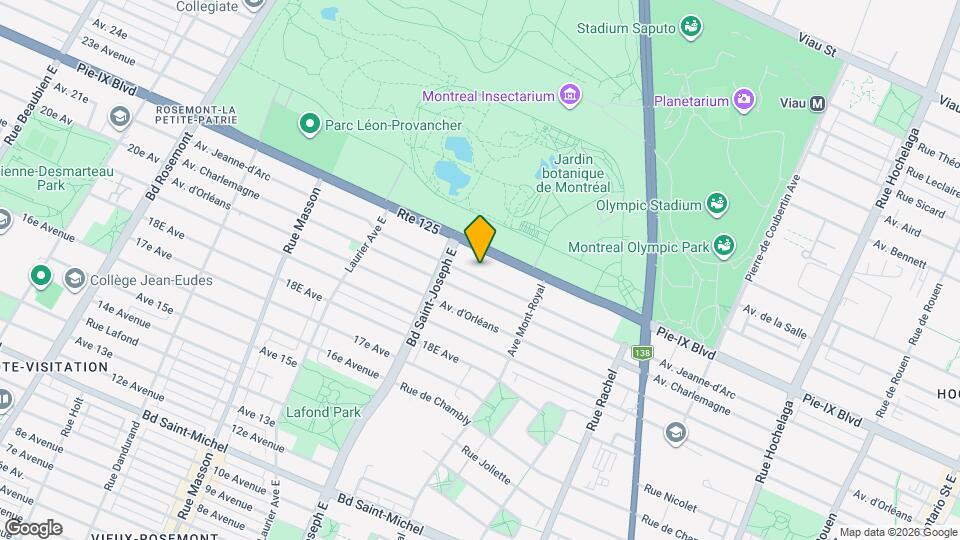 4655 Jeanne-D'arc Av Map and Location Details