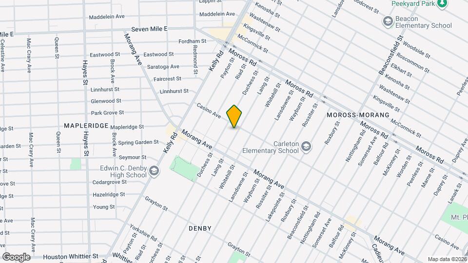 12311 Laing St Map and Location Details