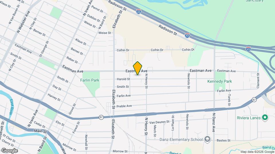 1723 Harold St Map and Location Details