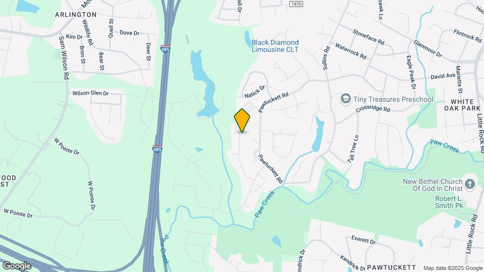 8504 Paw Valley Ln Map and Location Details