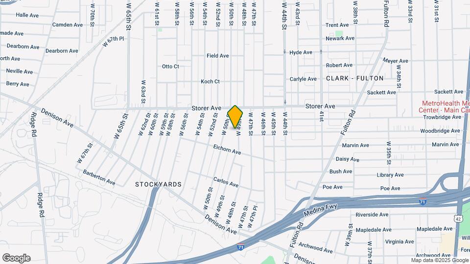 3440 W 49th St Map and Location Details