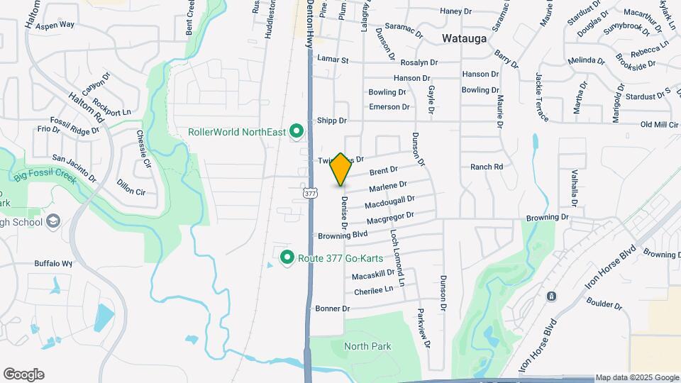 5709 Denise Dr Map and Location Details