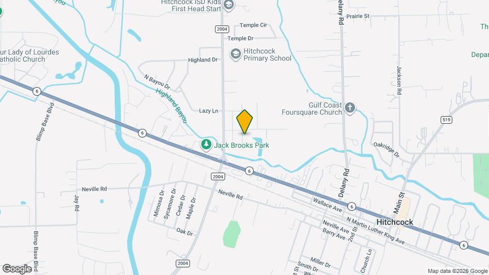 6311 White Oak Dr Map and Location Details