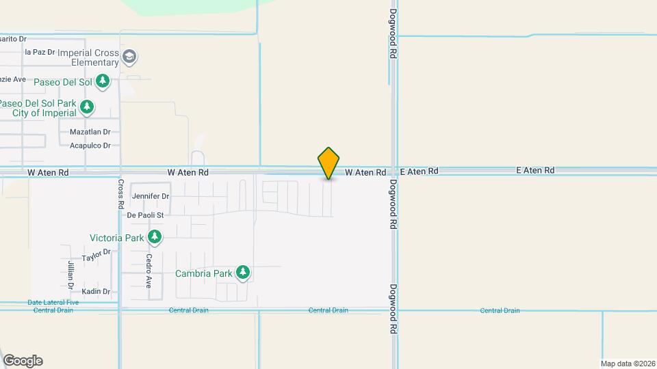 2398 Jackson Ct. Map and Location Details