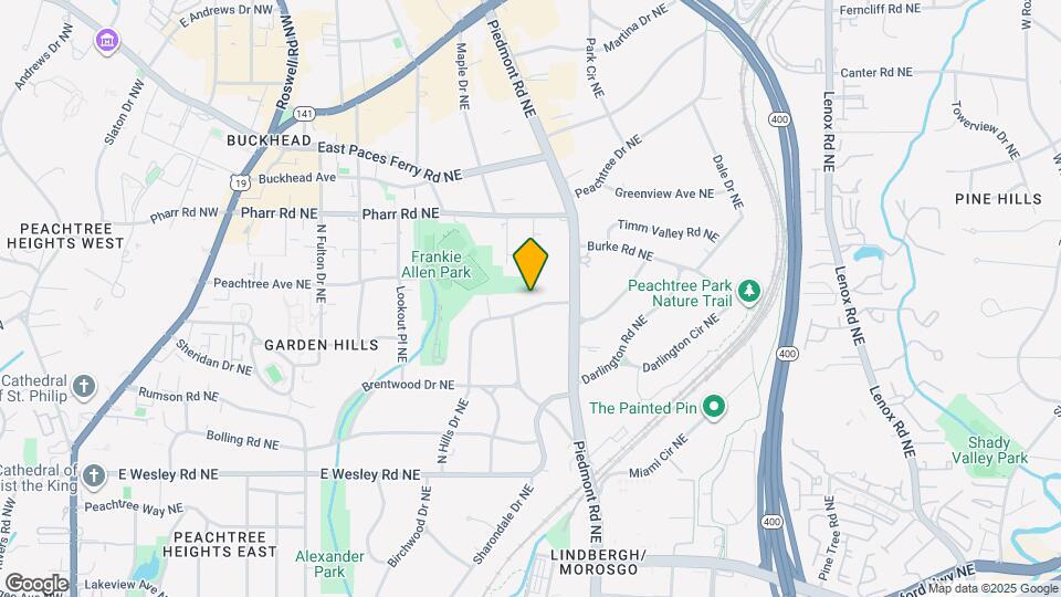 2908 N Hills Dr NE Map and Location Details