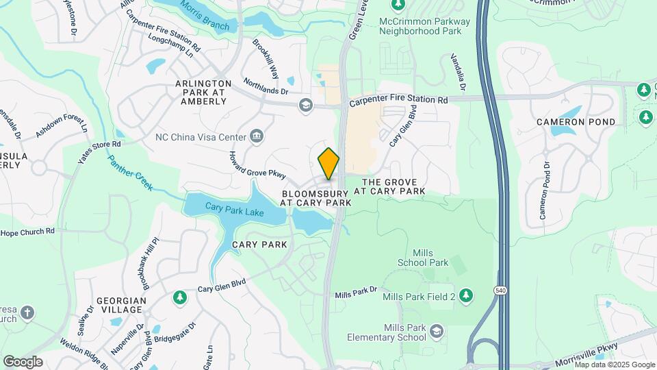 304 Kinellan Ln Map and Location Details