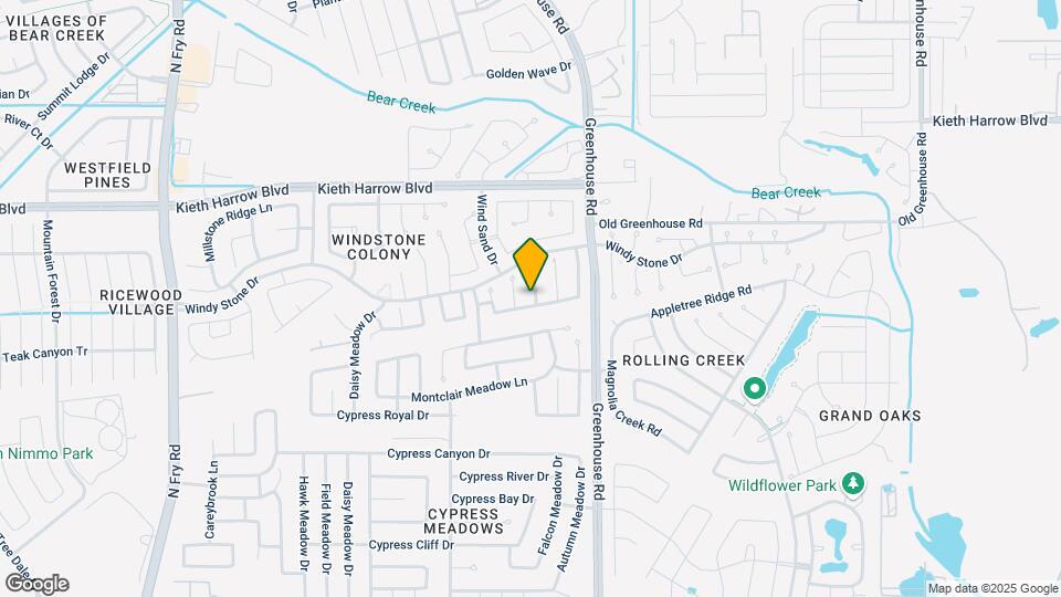4807 Sand Colony Ln Map and Location Details
